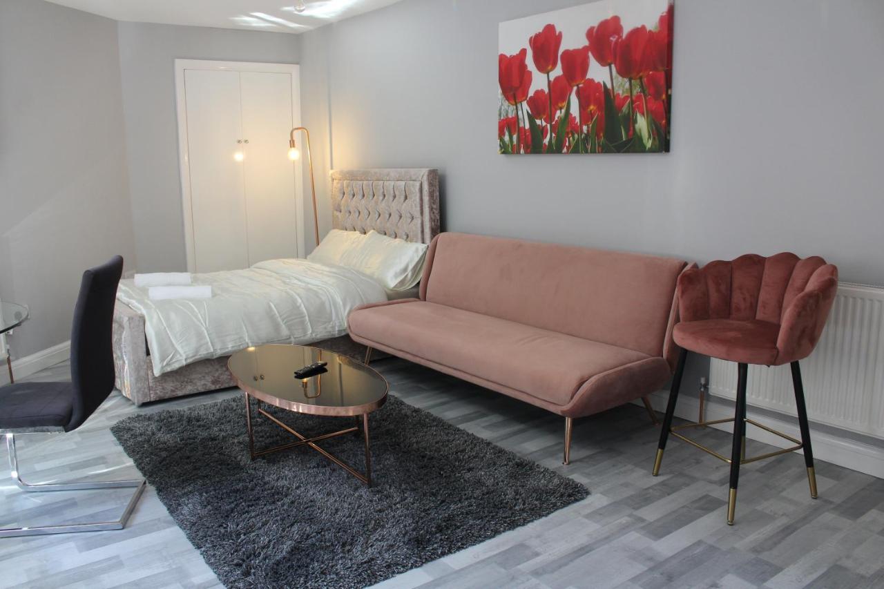 Cosy Central Luton Studio Flat -Ideal For Airport! Exterior foto